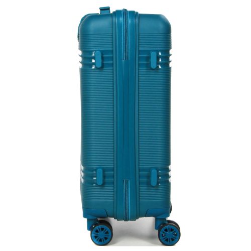Чемодан маленький S полипропилен Snowball 21204 57×41×22см 36л Синий