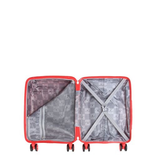 Чемодан мини XS полипропилен Snowball 21204 52×35×18см 25л Красный