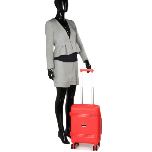 Чемодан мини XS полипропилен Snowball 21204 52×35×18см 25л Красный