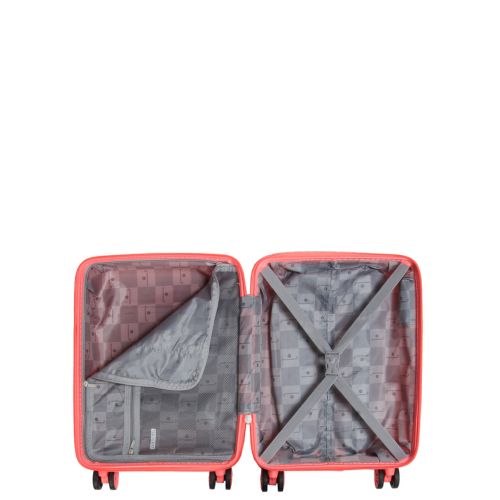 Чемодан мини XS полипропилен Snowball 21204 52×35×18см 25л Коралловый