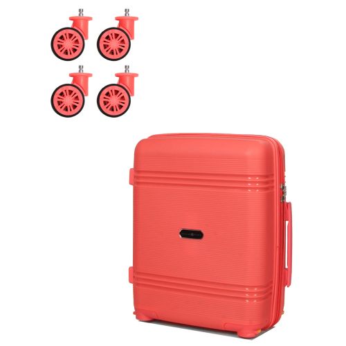 Чемодан мини XS полипропилен Snowball 21204 52×35×18см 25л Коралловый