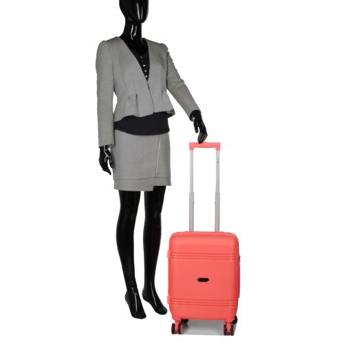 Чемодан мини XS полипропилен Snowball 21204 52×35×18см 25л Коралловый