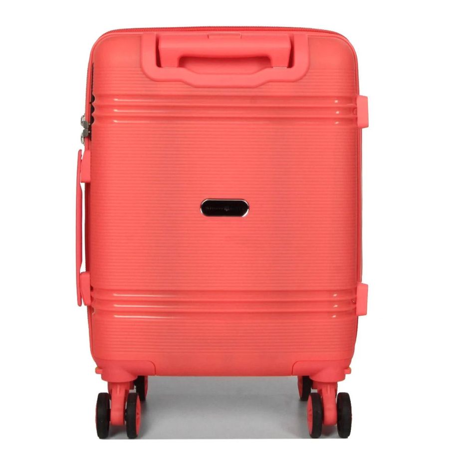 Чемодан мини XS полипропилен Snowball 21204 52×35×18см 25л Коралловый