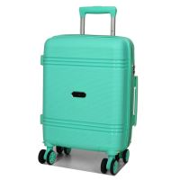 Чемодан мини XS полипропилен Snowball 21204 52×35×18см 25л Мятный 