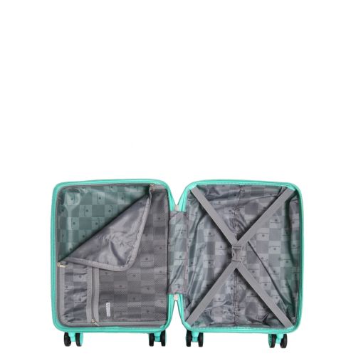 Чемодан мини XS полипропилен Snowball 21204 52×35×18см 25л Мятный