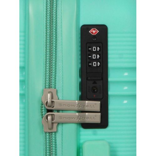 Чемодан мини XS полипропилен Snowball 21204 52×35×18см 25л Мятный