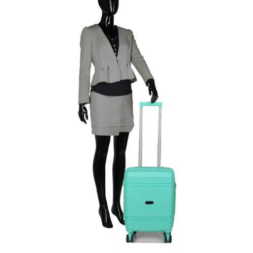 Чемодан мини XS полипропилен Snowball 21204 52×35×18см 25л Мятный