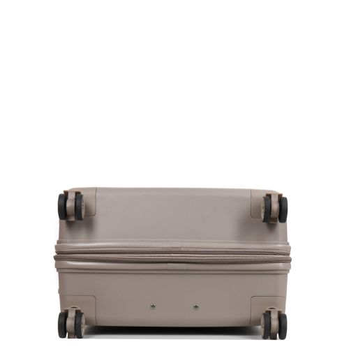 Чемодан большой L полипропилен Snowball 21204 76,5×53×31см 99+18л Шампань