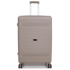 Чемодан большой L полипропилен Snowball 21204 76,5×53×31см 99+18л Шампань