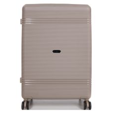 Чемодан большой L полипропилен Snowball 21204 76,5×53×31см 99+18л Шампань