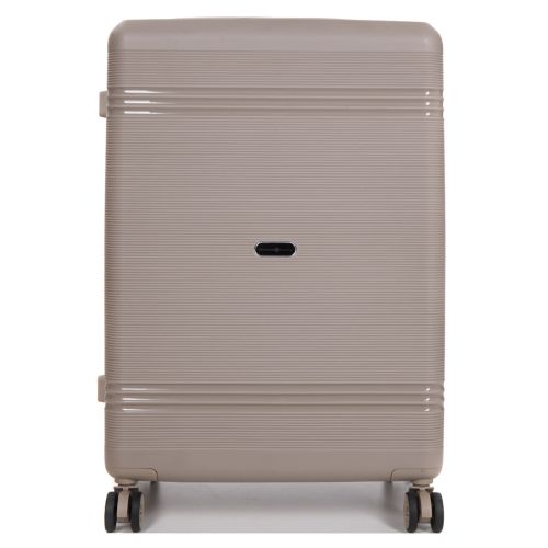 Чемодан большой L полипропилен Snowball 21204 76,5×53×31см 99+18л Шампань