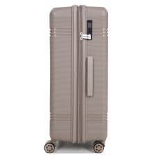 Чемодан большой L полипропилен Snowball 21204 76,5×53×31см 99+18л Шампань