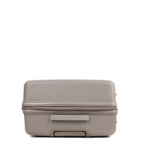 Чемодан большой L полипропилен Snowball 21204 76,5×53×31см 99+18л Шампань