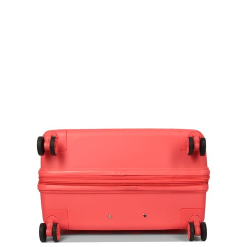 Чемодан большой L полипропилен Snowball 21204 76,5×53×31см 99+18л Коралловый