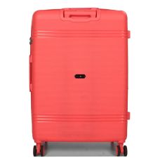 Чемодан большой L полипропилен Snowball 21204 76,5×53×31см 99+18л Коралловый
