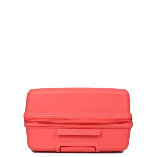 Чемодан большой L полипропилен Snowball 21204 76,5×53×31см 99+18л Коралловый