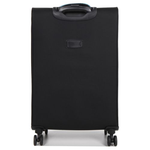 Чемодан средний M тканевый Snowball 22204 69×41×24см 65+13см Черный