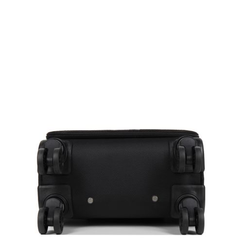 Чемодан мини XS тканевый Snowball 22204 46×33×18см 28+7см Черный