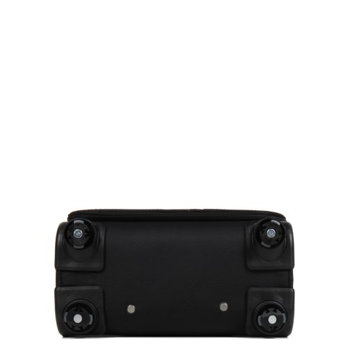 Чемодан мини XS тканевый Snowball 22204 46×33×18см 28+7см Черный