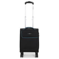 Чемодан мини XS тканевый Snowball 22204 46×33×18см 28+7см Черный 