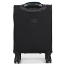 Чемодан мини XS тканевый Snowball 22204 46×33×18см 28+7см Черный 