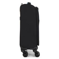 Чемодан мини XS тканевый Snowball 22204 46×33×18см 28+7см Черный 