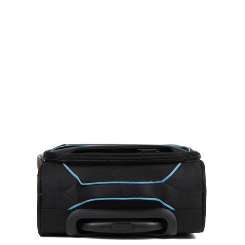 Чемодан мини XS тканевый Snowball 22204 46×33×18см 28+7см Черный