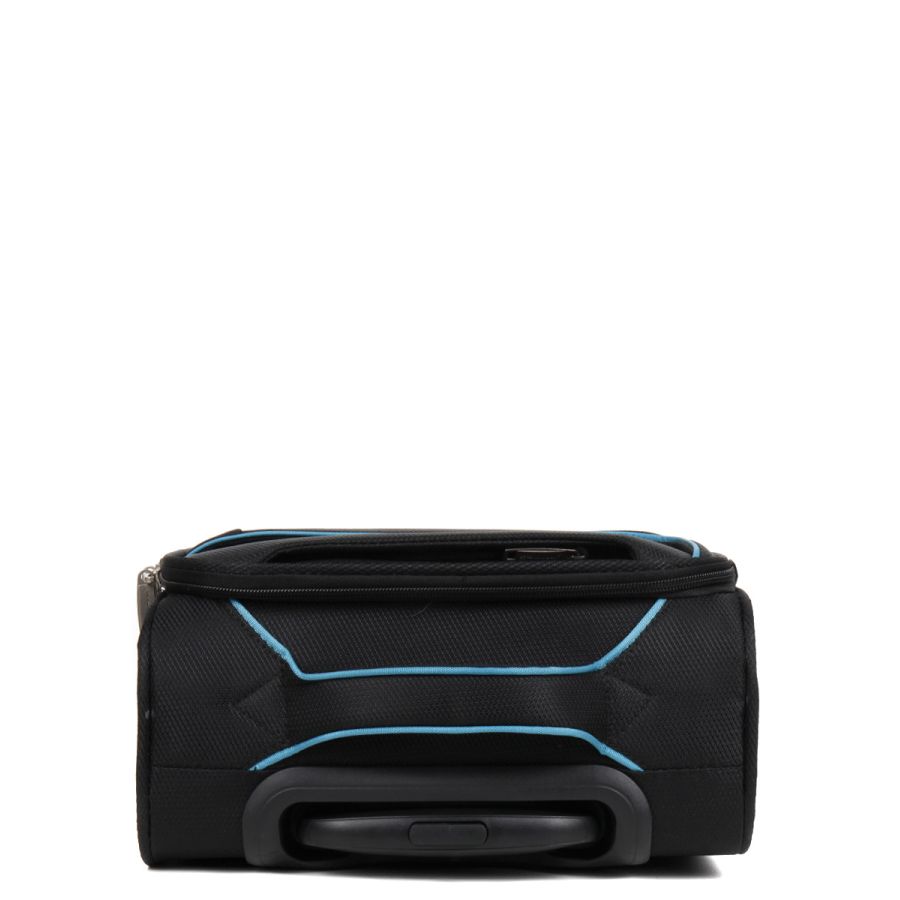 Чемодан мини XS тканевый Snowball 22204 46×33×18см 28+7см Черный