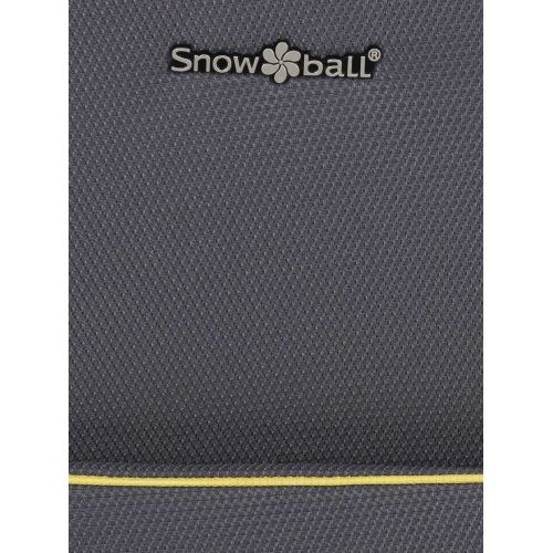 Чемодан средний M тканевый Snowball 22204 69×41×24см 65+13см Серый