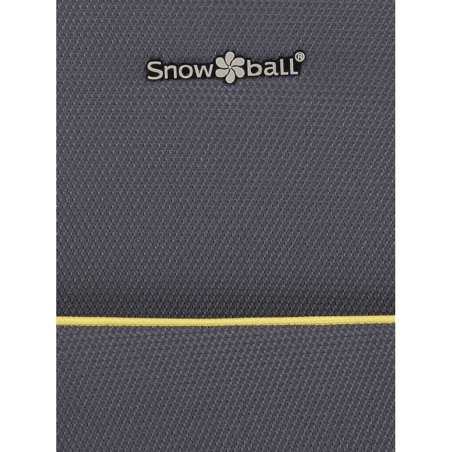 Чемодан маленький S тканевый Snowball 22204 58×36×22см 35+9см Серый