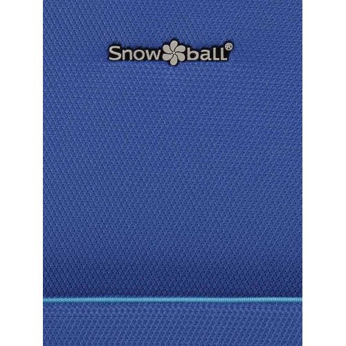 Чемодан средний M тканевый Snowball 22204 69×41×24см 65+13см Синий