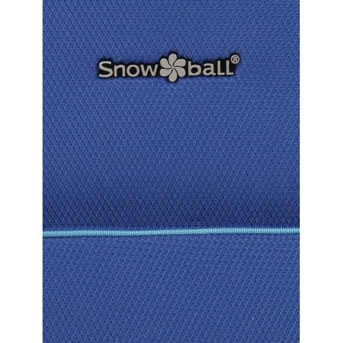 Чемодан мини XS тканевый Snowball 22204 46×33×18см 28+7см Синий