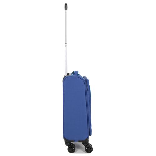 Чемодан мини XS тканевый Snowball 22204 46×33×18см 28+7см Синий