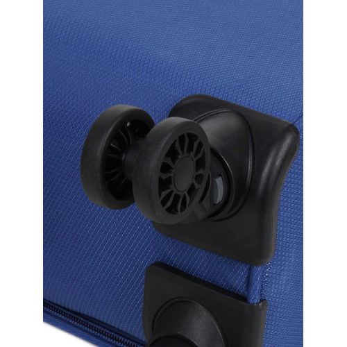 Чемодан мини XS тканевый Snowball 22204 46×33×18см 28+7см Синий