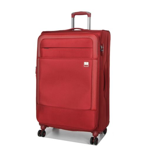 Чемодан большой L тканевый Airtex 832 80×48×32см 103л Красный