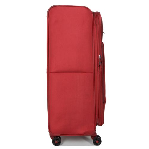 Чемодан большой L тканевый Airtex 832 80×48×32см 103л Красный