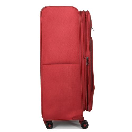 Чемодан большой L тканевый Airtex 832 80×48×32см 103л Красный