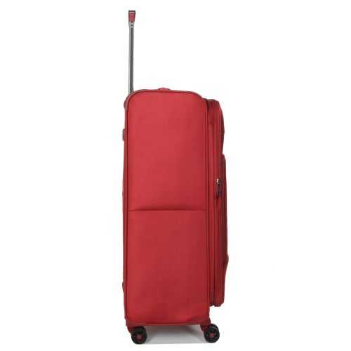 Чемодан большой L тканевый Airtex 832 80×48×32см 103л Красный