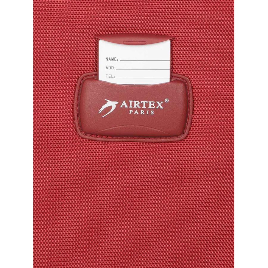Чемодан средний M тканевый Airtex 832 70×43×28см 69л Красный
