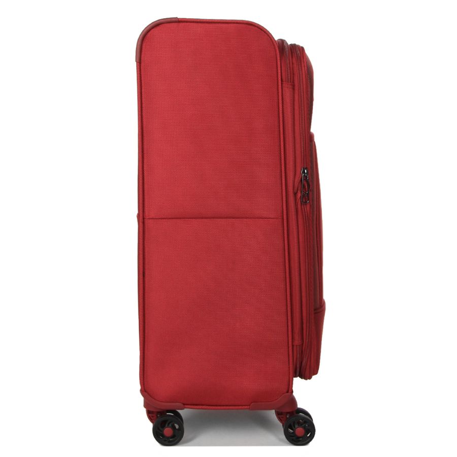 Чемодан средний M тканевый Airtex 832 70×43×28см 69л Красный
