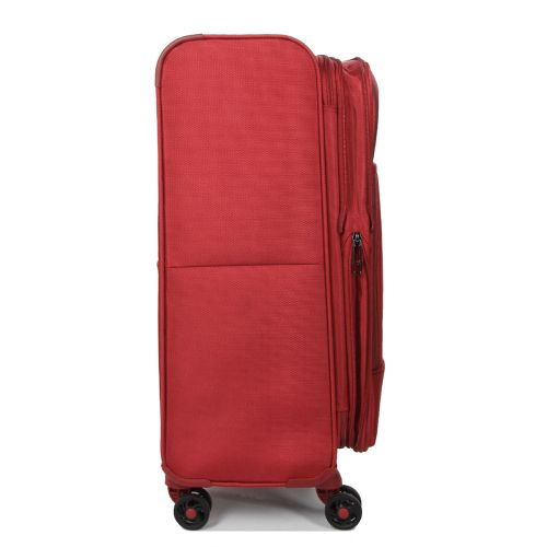 Чемодан средний M тканевый Airtex 832 70×43×28см 69л Красный
