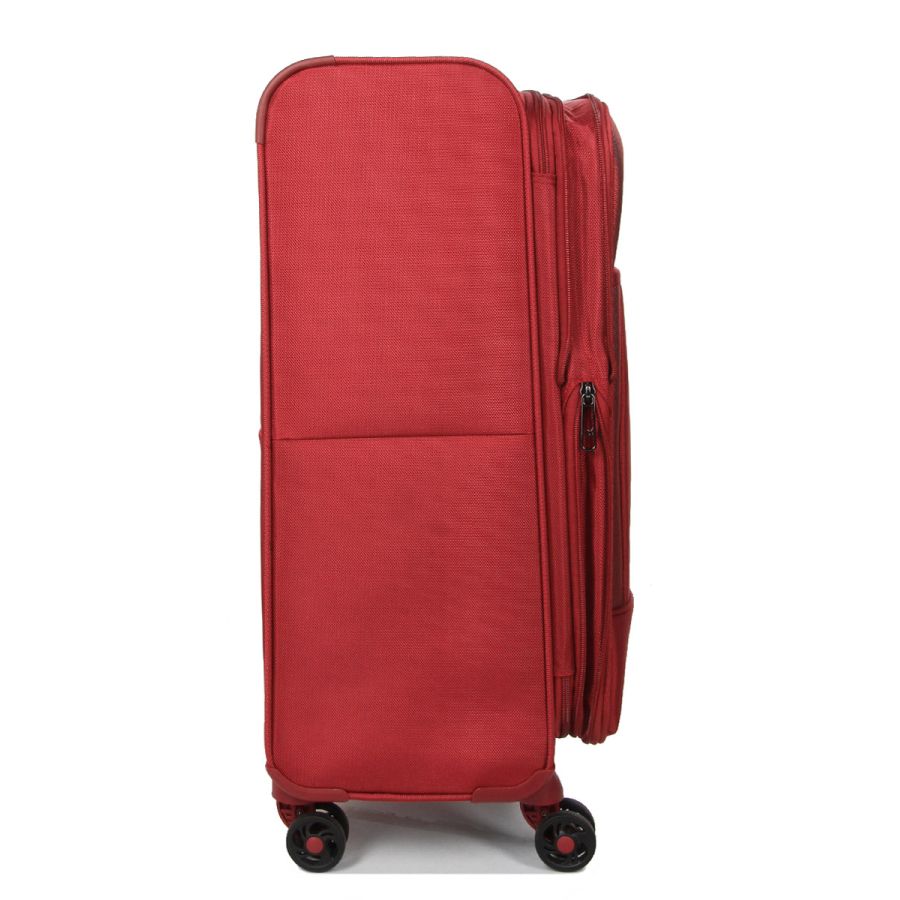Чемодан средний M тканевый Airtex 832 70×43×28см 69л Красный