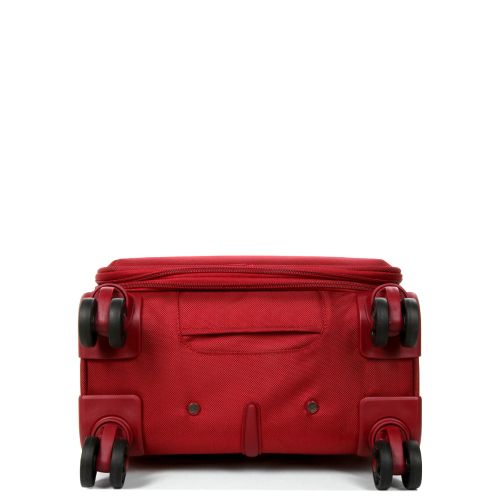 Чемодан маленький S тканевый Airtex 832 60×37×23см 37л Красный