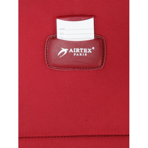 Чемодан маленький S тканевый Airtex 832 60×37×23см 37л Красный