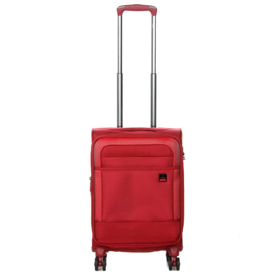Чемодан маленький S тканевый Airtex 832 60×37×23см 37л Красный