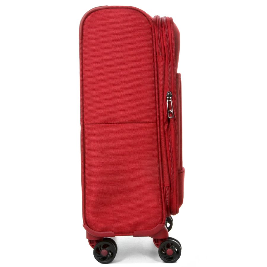 Чемодан маленький S тканевый Airtex 832 60×37×23см 37л Красный