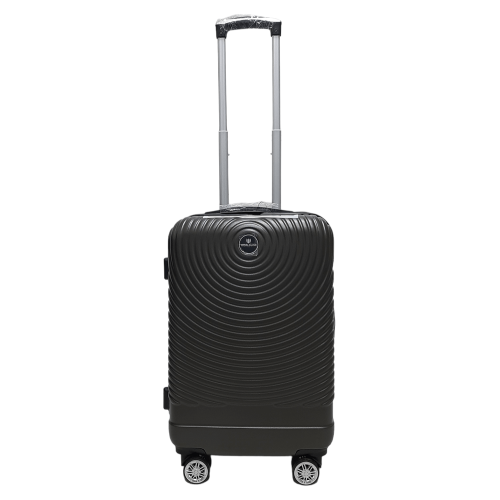 Чемодан маленький S ABS-пластик Worldline Airtex 652 60×39×25см 58л Серый