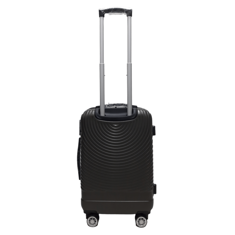 Чемодан маленький S ABS-пластик Worldline Airtex 652 60×39×25см 58л Серый
