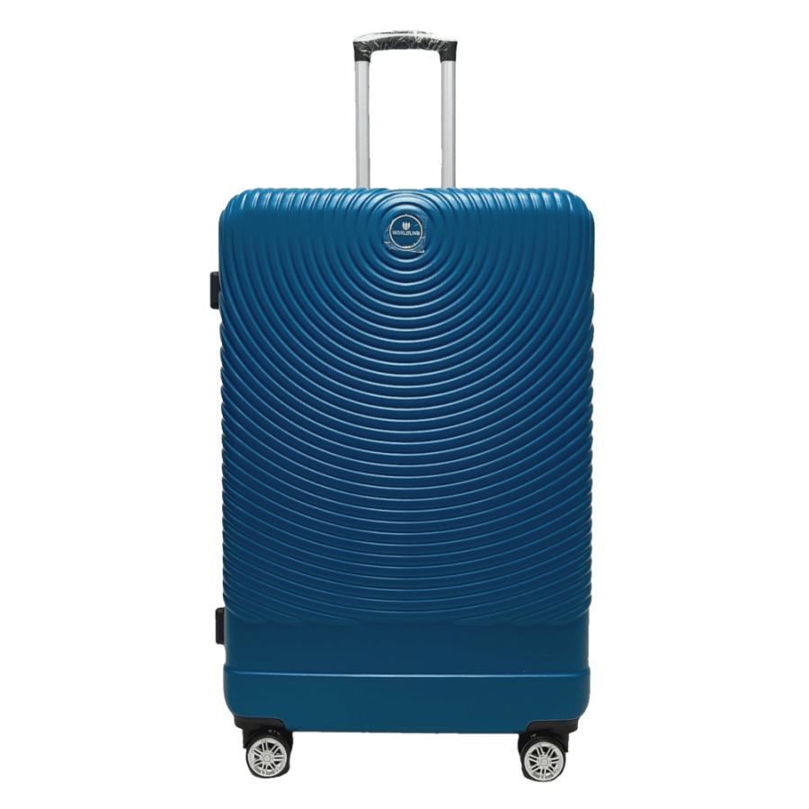 Чемодан большой L ABS-пластик Worldline Airtex 652 78×52×34см 128л Синий