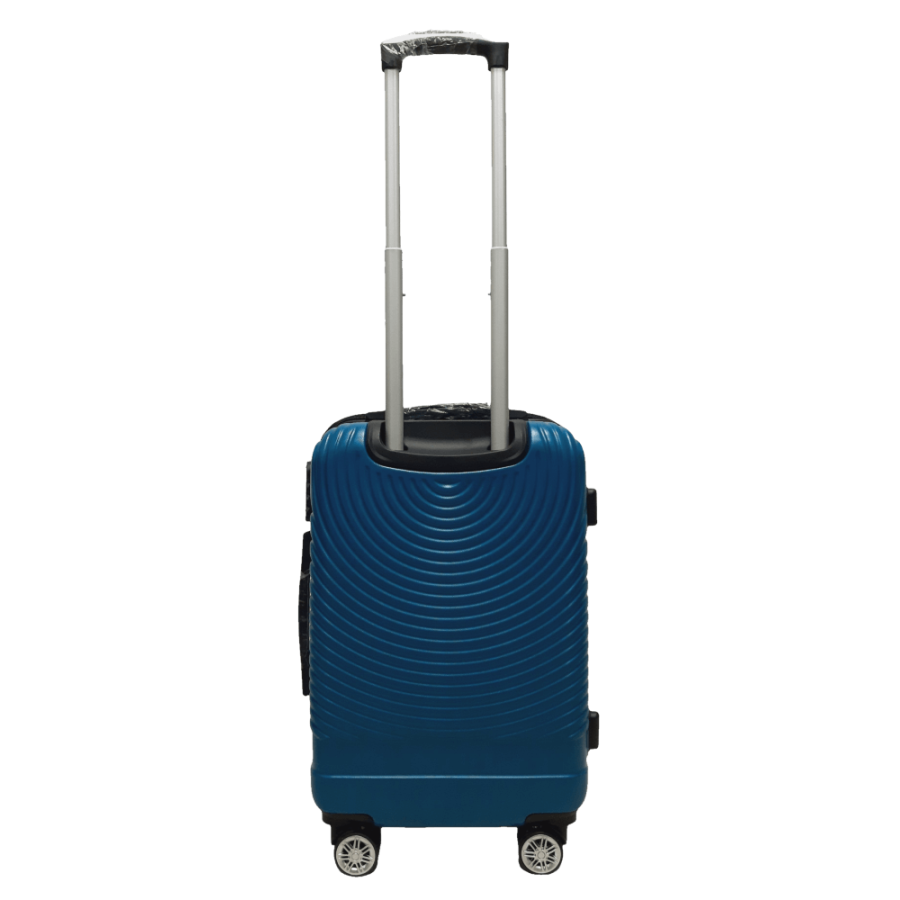 Чемодан маленький S ABS-пластик Worldline Airtex 652 60×39×25см 58л Синий